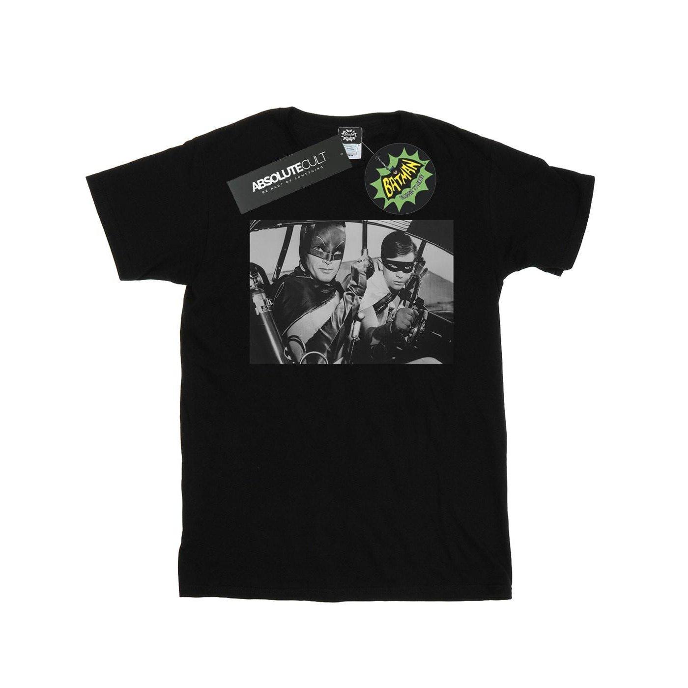 Image of Batman Tv Series Ready For Action Tshirt Herren Schwarz S