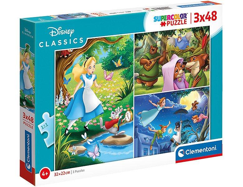 Clementoni  Puzzle Disney Classics (3x48) 