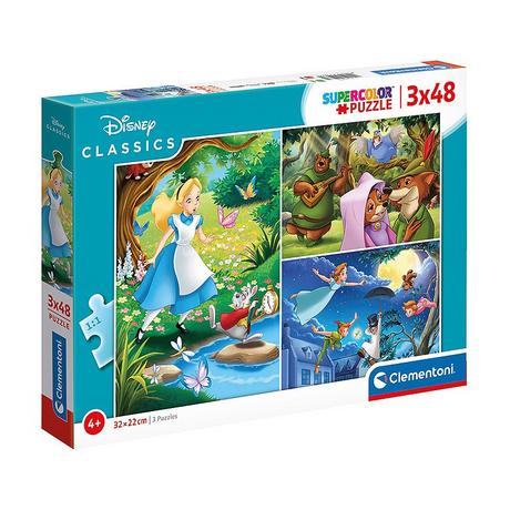 Clementoni  Puzzle Disney Classics (3x48) 