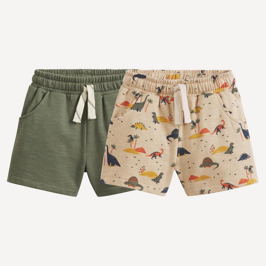 La Redoute Collections  2er-Pack Sweatshorts 