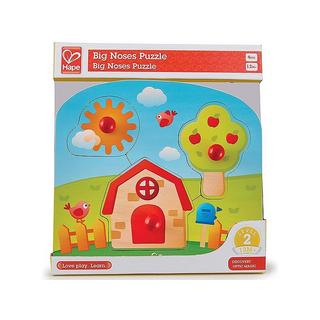 Hape  Puzzle Knopfpuzzle Zuhause (4Teile) 