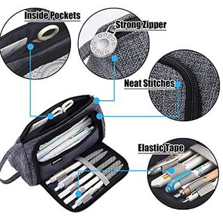 Only-bags.store Trousse à crayons trousse à crayons grande capacité trousse à crayons pour adolescent pour l'école et le bureau  