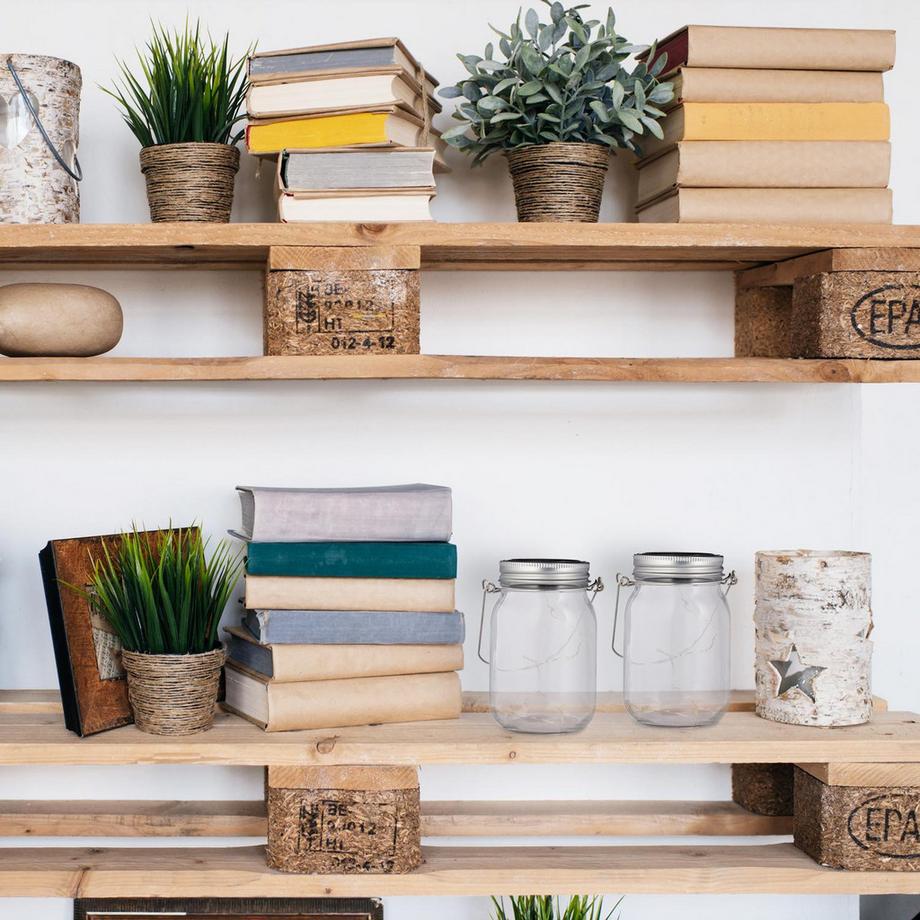 B2X  2 Stk. Solarlaternen mit LED 