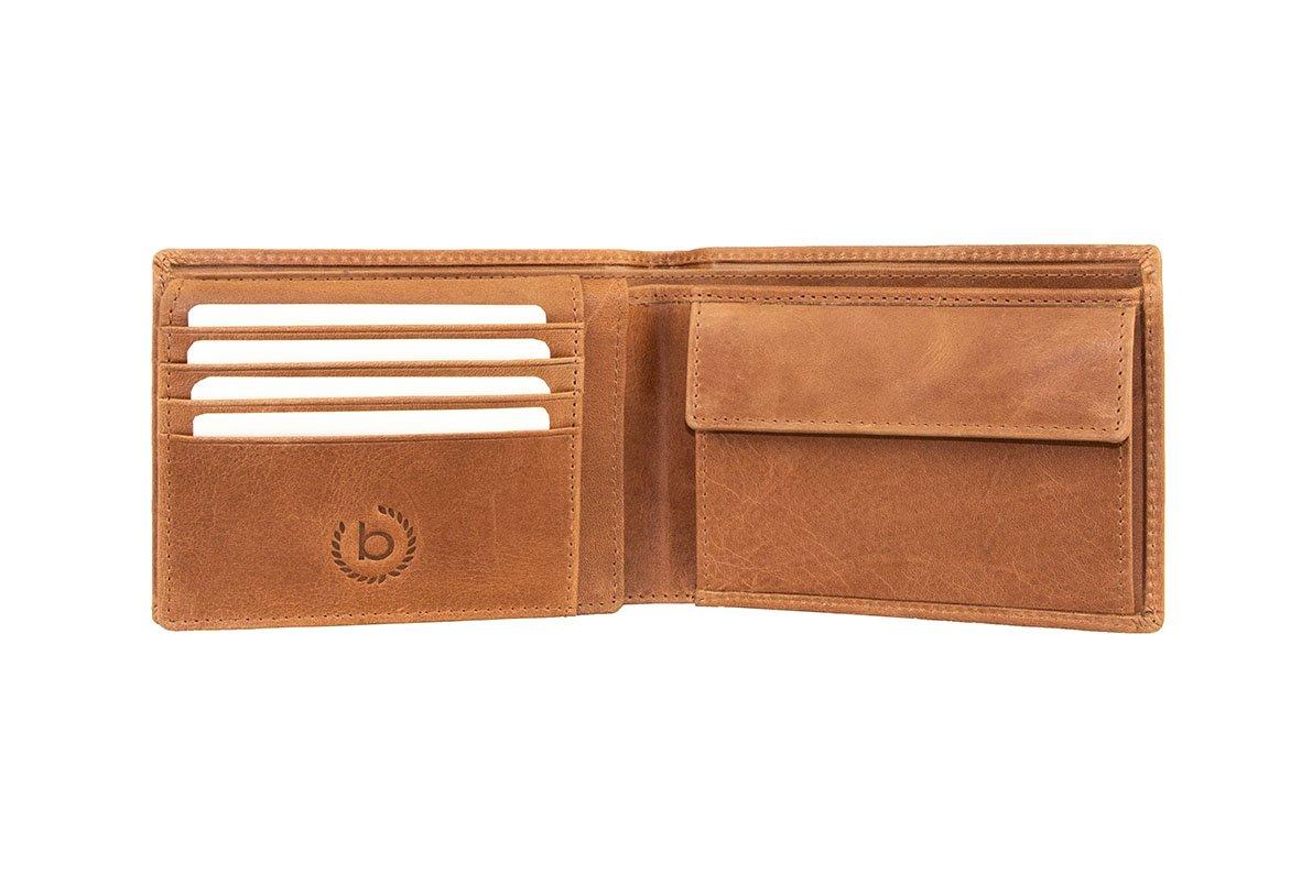 BUGATTI Volo Scheintasche mit Klappe Cognac  