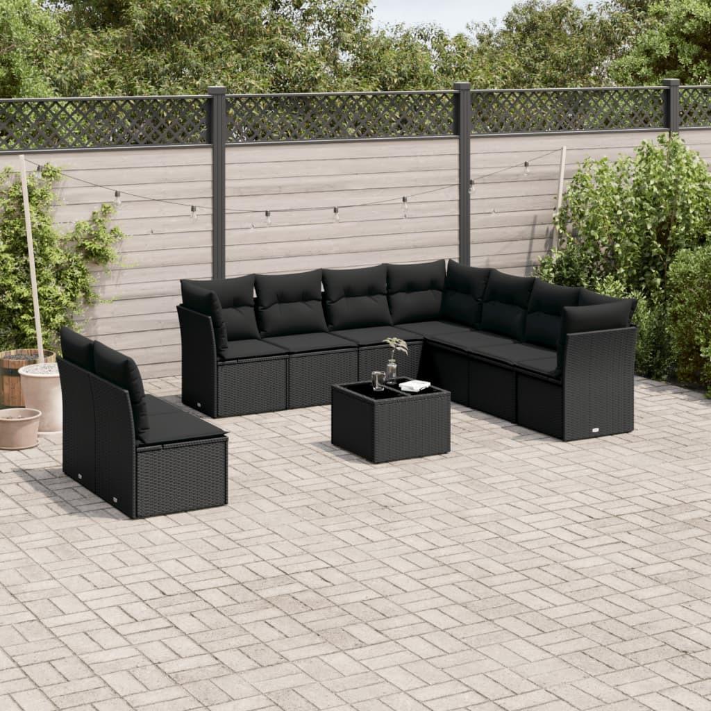 VidaXL Garten sofagarnitur poly-rattan  