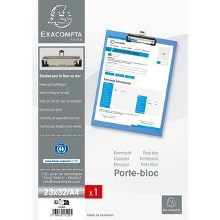 Exacompta  Porte-bloc papier enduit - Format 23x32cm pour A4 - x 10 