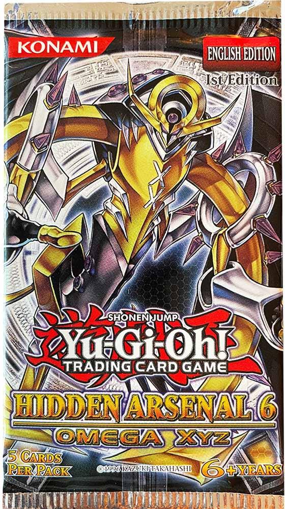 Yu-Gi-Oh!  Hidden Arsenal 6 Omega XYZ Booster - 1. Auflage  - EN 