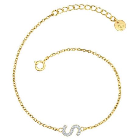 Glanzstücke München  Armband Buchstabe S 