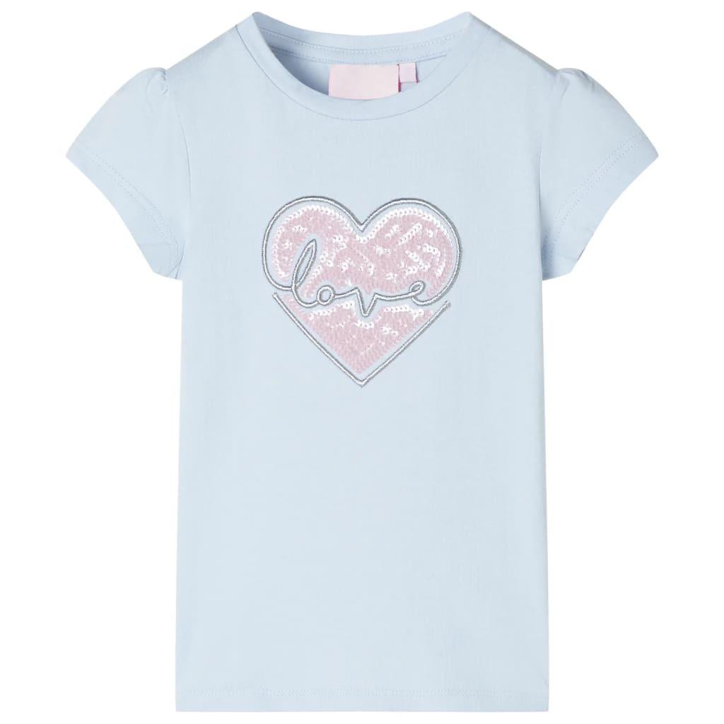 Image of Kinder T-shirt Baumwolle Unisex Blau ONE SIZE