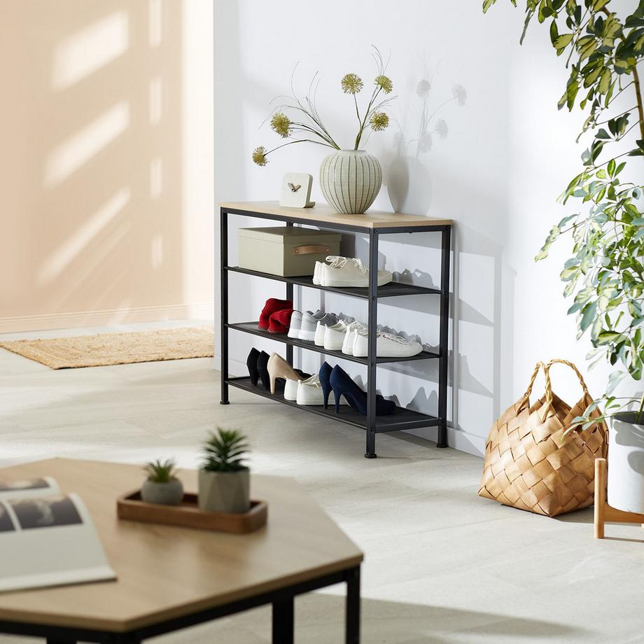 Tectake Scarpiera Portsmouth stile industriale  