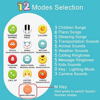 Activity-board  Téléphone portable jouet avec lumières musicales, son, dialogue de chanson de rire, différentes mélodies 