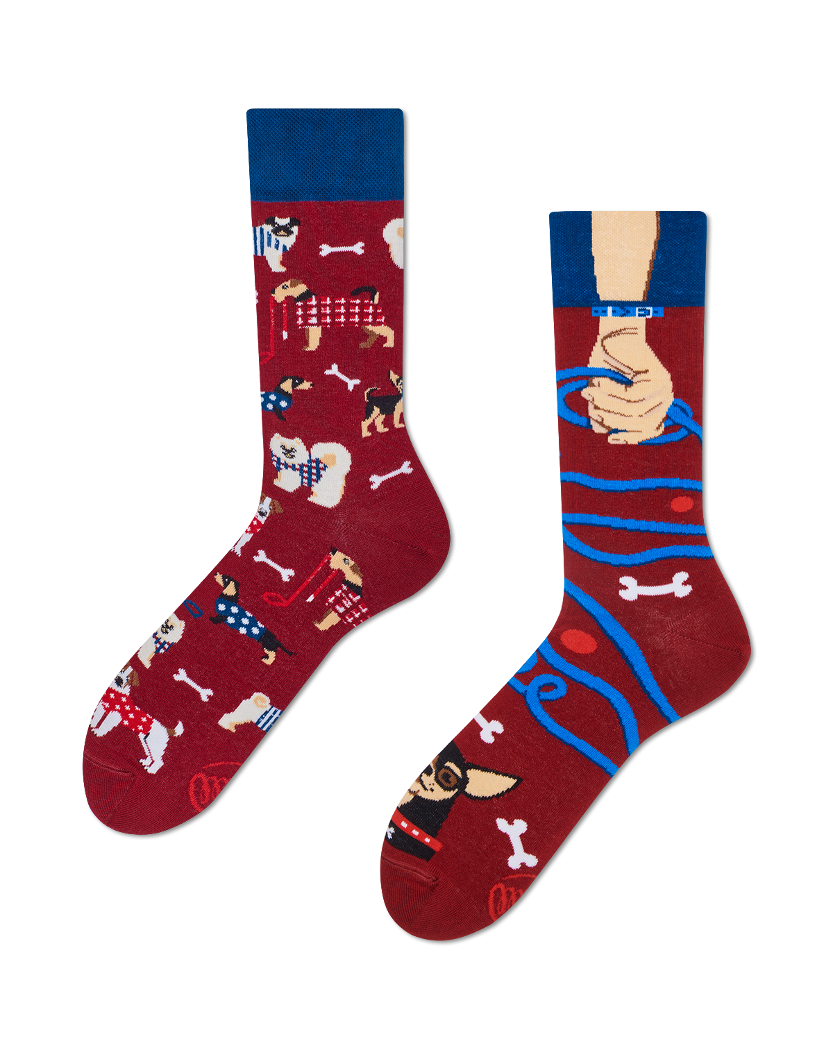 Image of Walkie Doggie Socks - Herren Multicolor 35-38