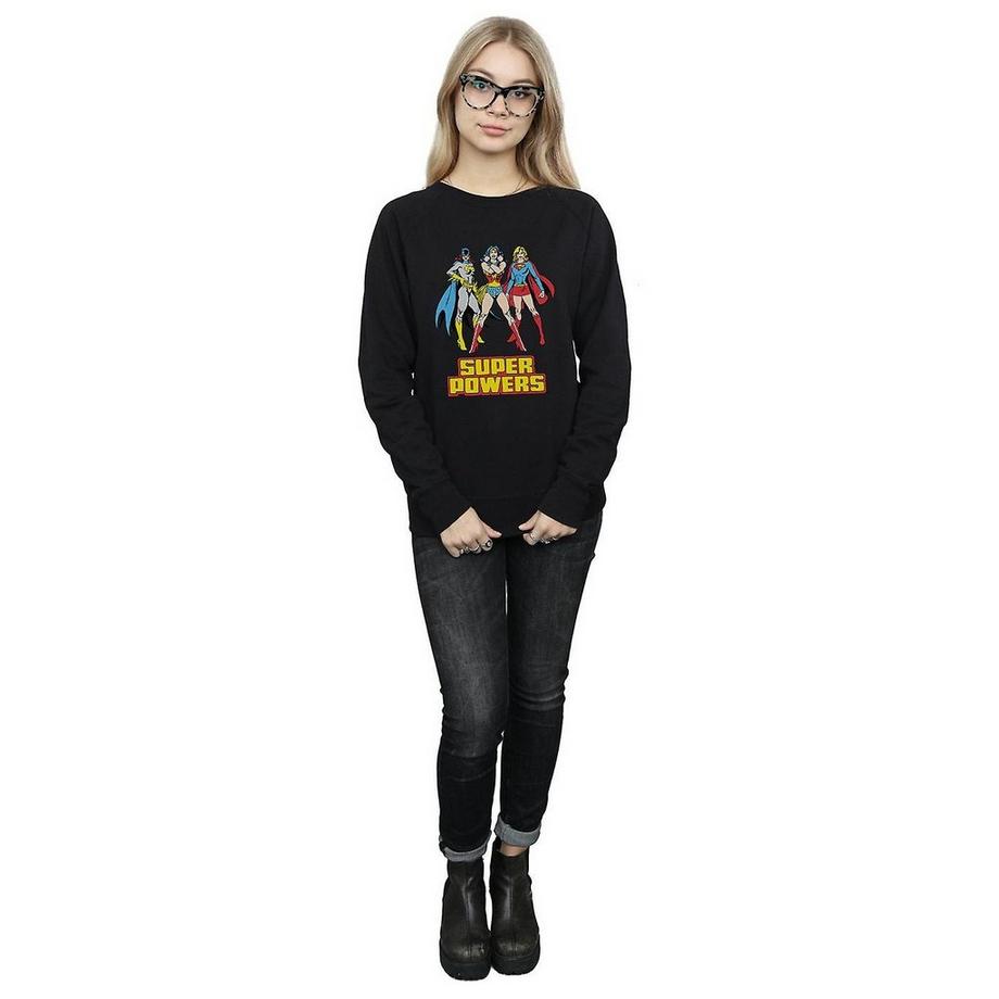 DC COMICS Super Power Group Sweatshirt  