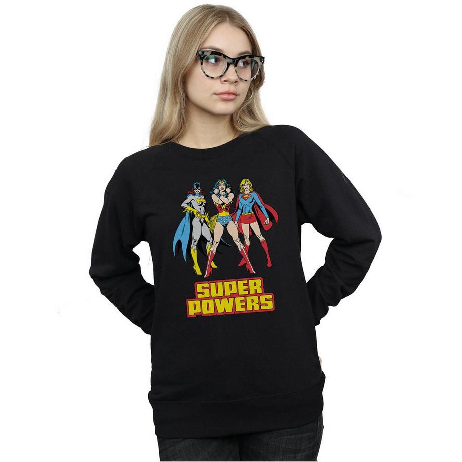 DC COMICS Super Power Group Sweatshirt  