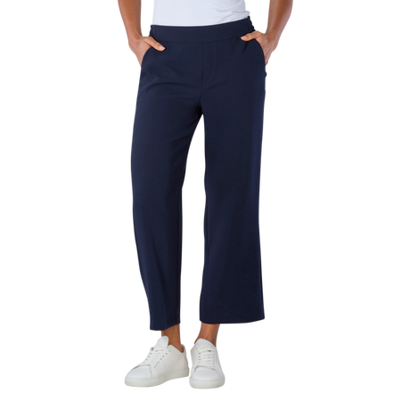 MAC Chiara Chino Wide Leg Cropped Pantaloni  