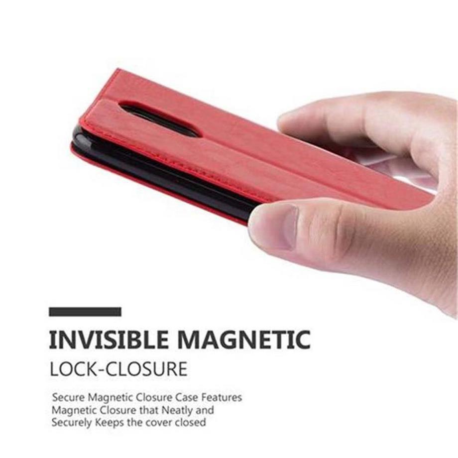 Cadorabo  Housse compatible avec LG K4 2017 - Coque de protection avec fermeture magnétique, fonction de support et compartiment pour carte 