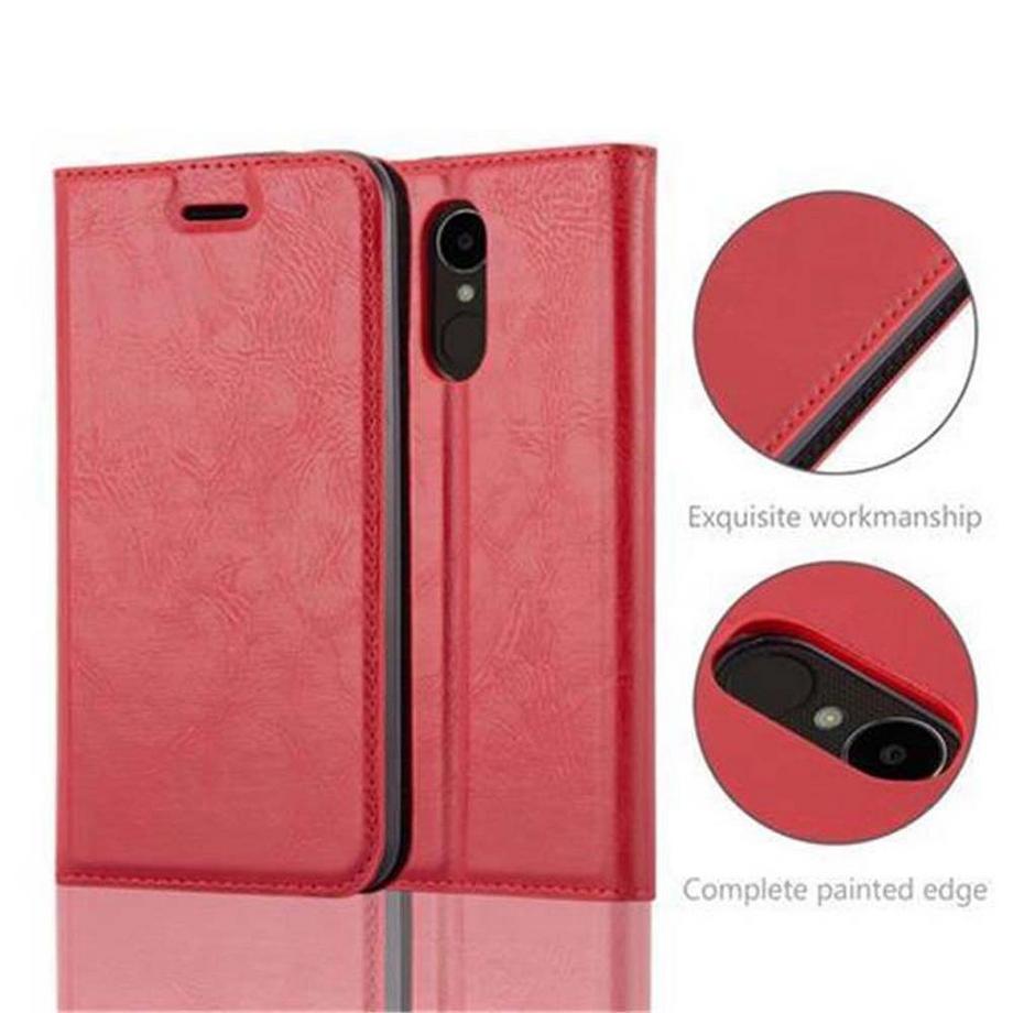 Cadorabo  Housse compatible avec LG K4 2017 - Coque de protection avec fermeture magnétique, fonction de support et compartiment pour carte 