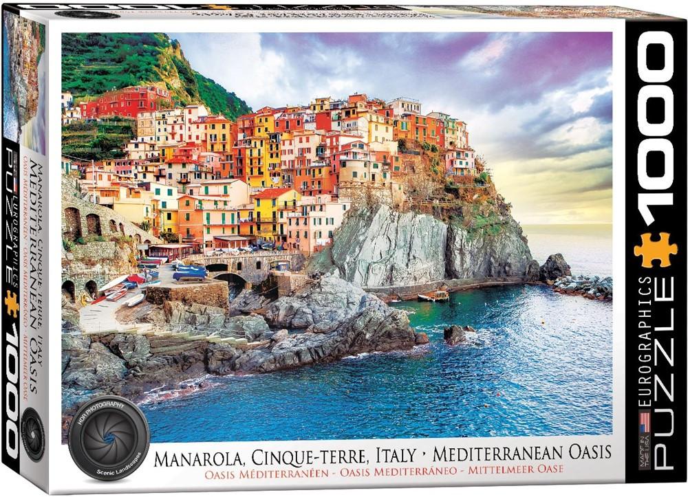 Eurographics  puzzle Cinque-Terre Manarola Italy 1000 Teile 