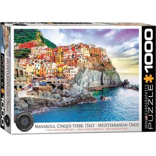 Eurographics  Eurographics Casse-tête Manarola Cinque - Terre Italie - 1000 pièces 