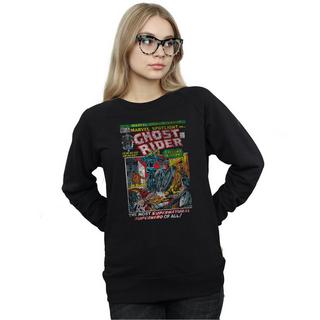 MARVEL  Ghost Rider Distressed Spotlight Sweatshirt 