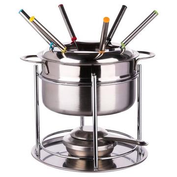 Fondue-Set für 6 Personen – Edelstahl