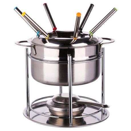 5five Fondue-Set für 6 Personen – Edelstahl  