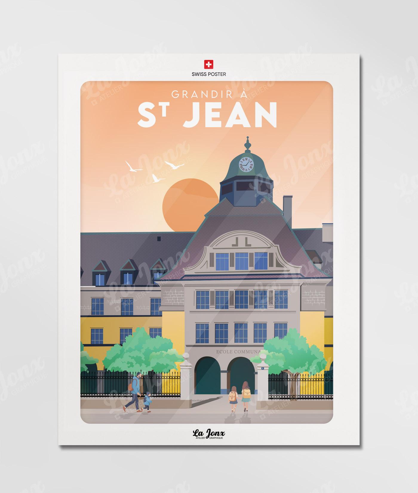 La-Jonx St Jean - Poster  