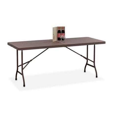B2X Table de jardin pliante  