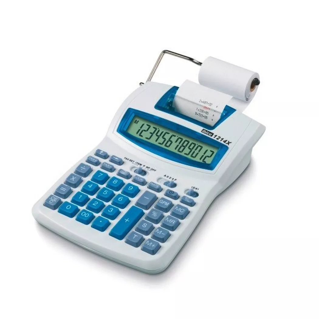 Ibico – Tischrechner 1214X IB410031 12-stellig, Blau