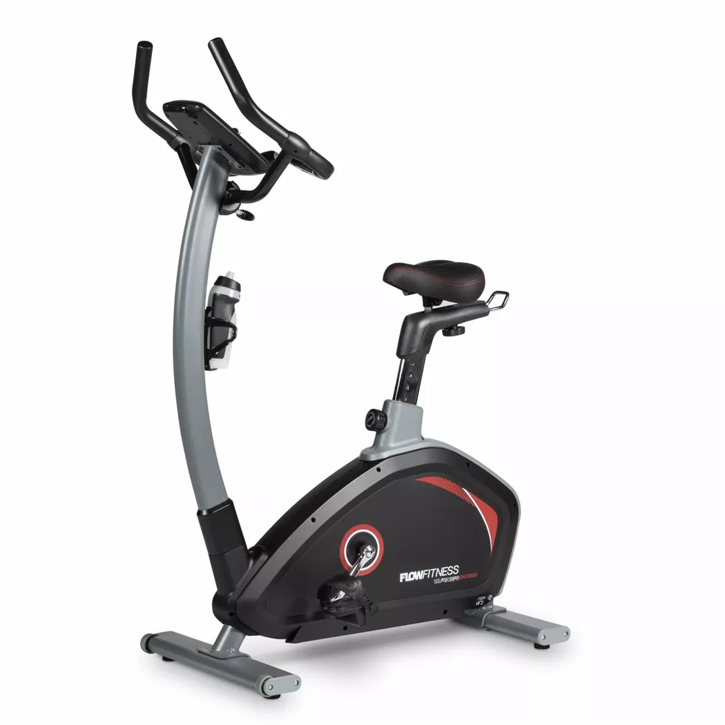 LooFITness - "Heimtrainer Hometrainer ""Turner dht2000i exercise bike"" Flow Fitness", One Size, Schwarz