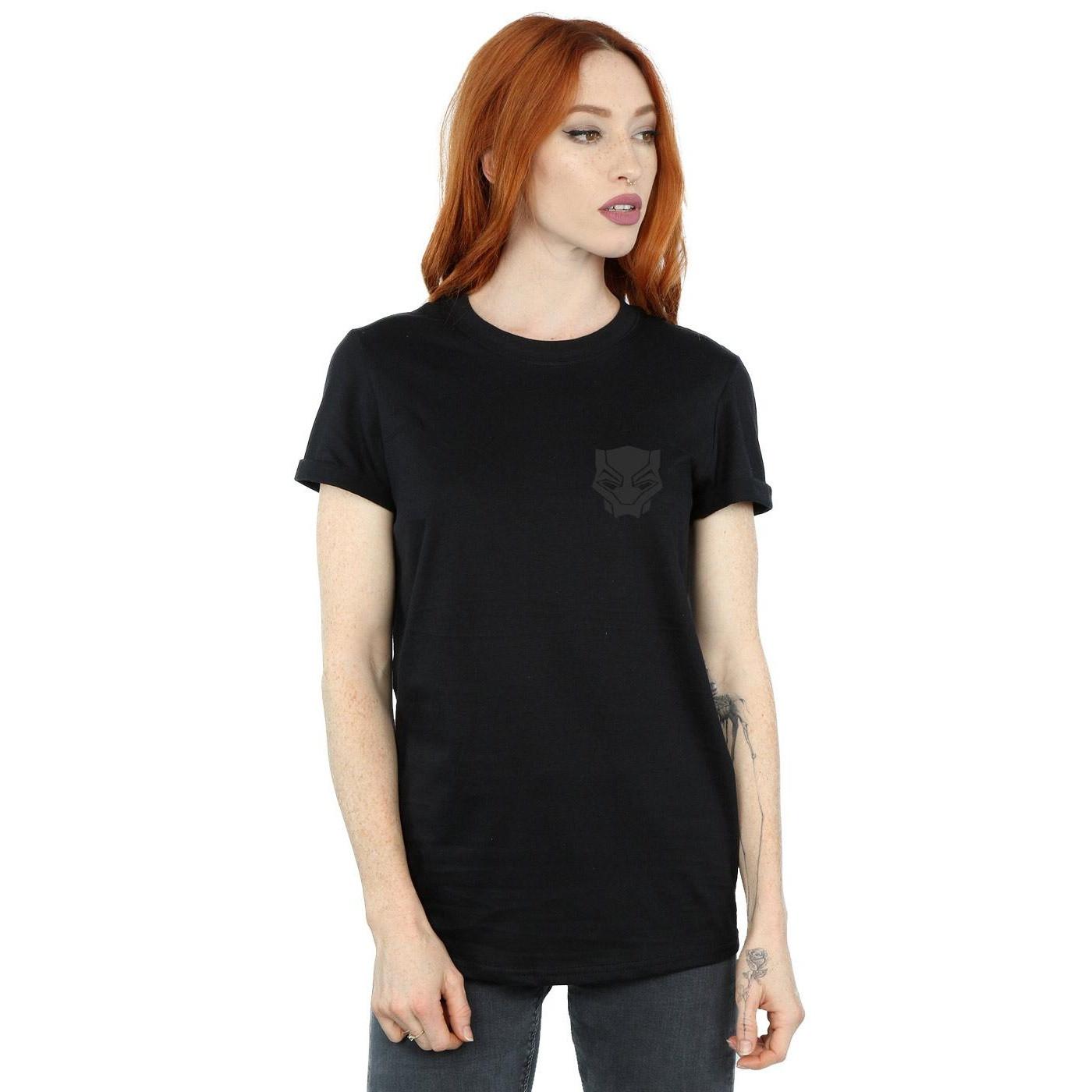 MARVEL  Black On Black TShirt 