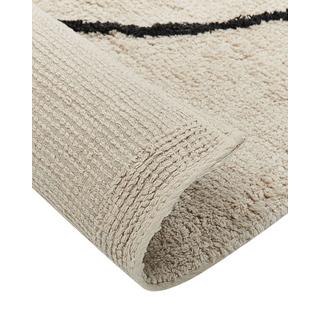 Beliani Tapis en Coton Moderne BAYIR  