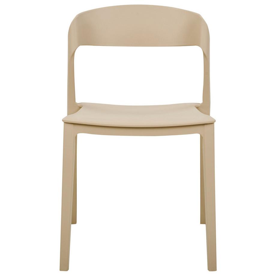 Beliani Esszimmerstuhl 2er Set aus Polypropylen Modern SOMERS  