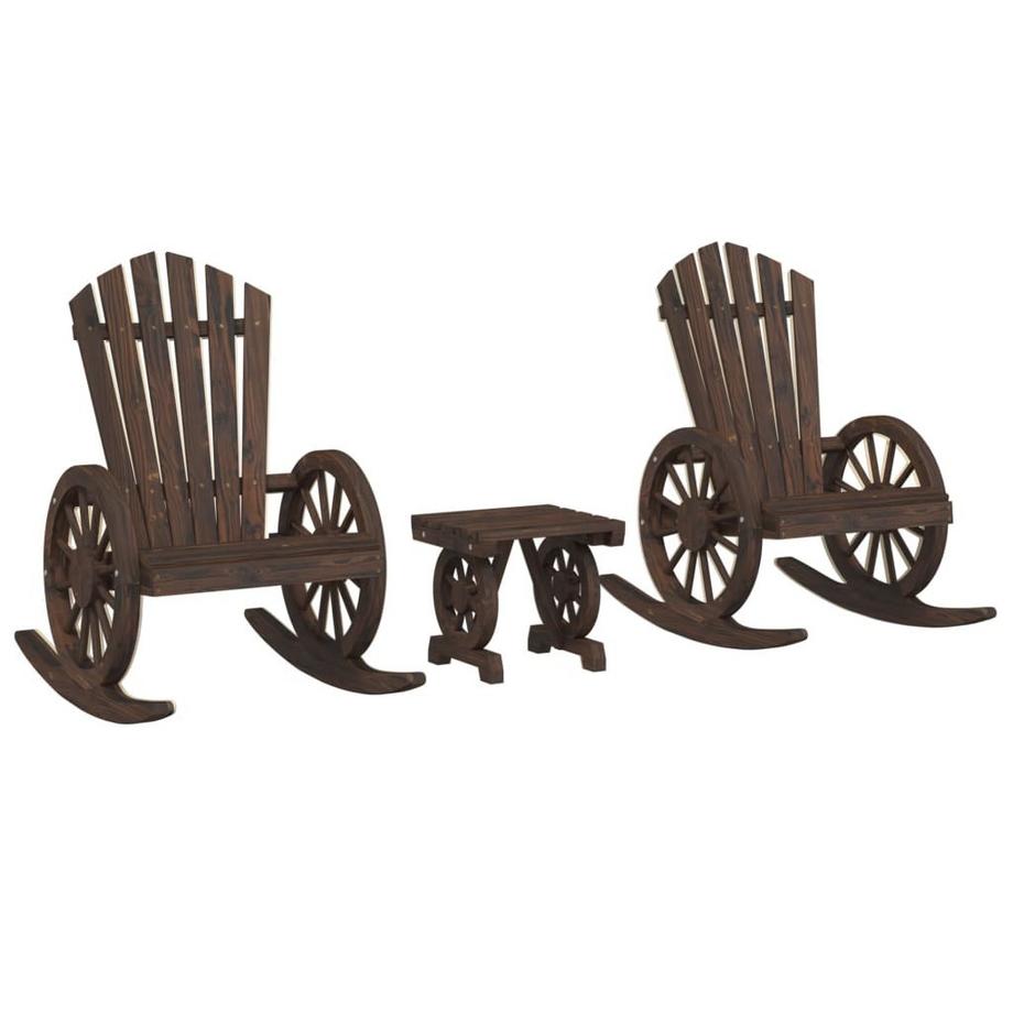 Ensemble de salon de jardin bois