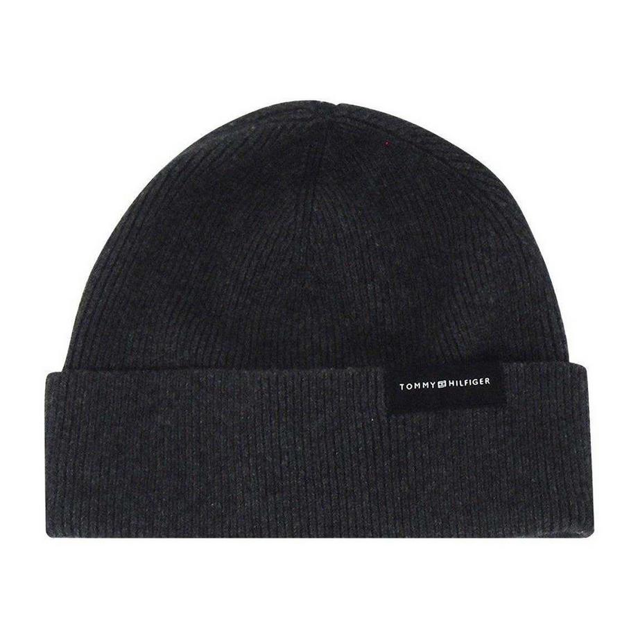 TOMMY HILFIGER Gerippte Mütze mit Logo  