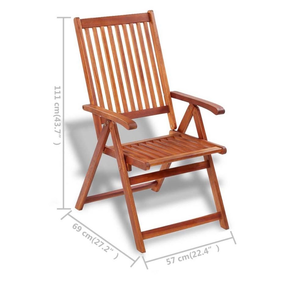 VidaXL Esszimmerstuhl holz  