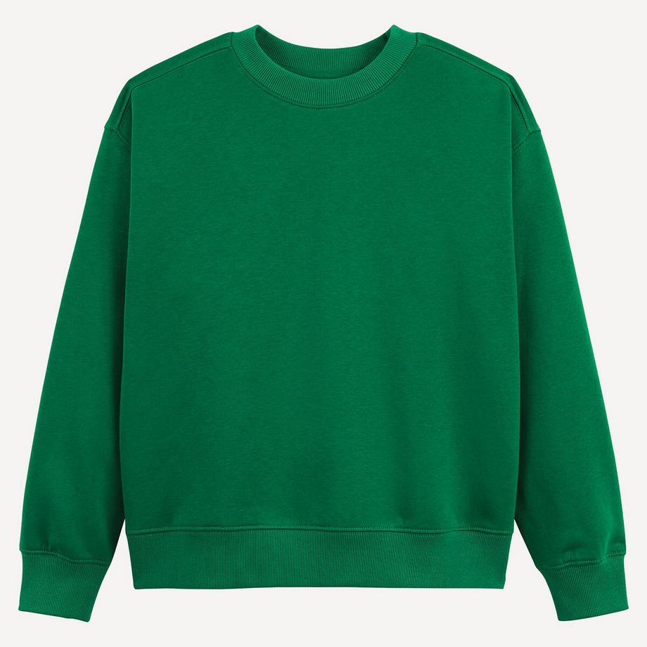 La Redoute Collections  Sweatshirt mit Rundhalsausschnitt 