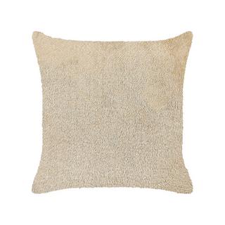 Beliani Coussin en Fourrure synthétique Boho PILEA  