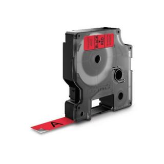 ABB Stotz S&J Cassetta nastro DYMO D1 45017 Colore Nastro: Rosso Colore carattere:Nero 12 mm 7 m  