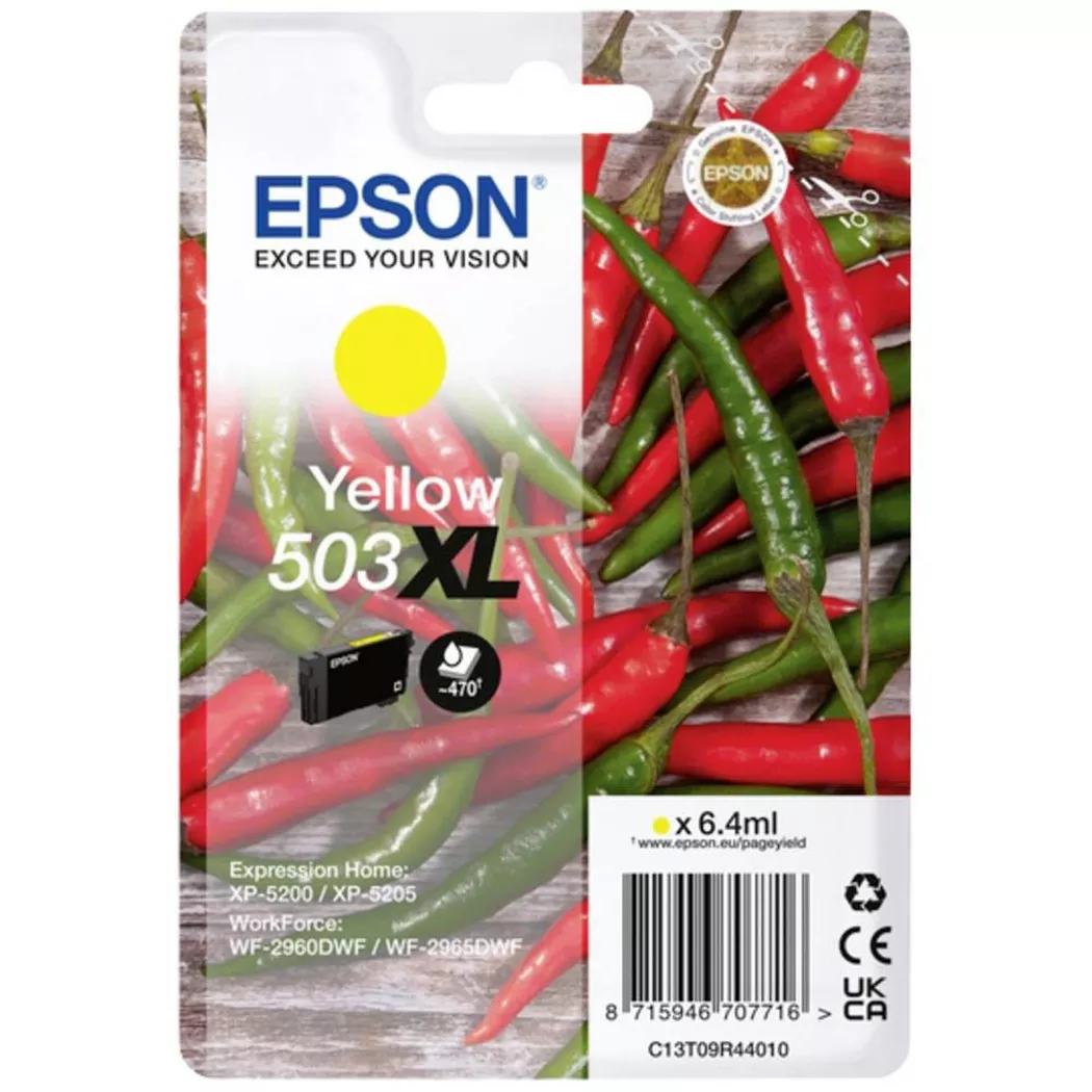 Epson – 503XL Druckerpatrone(e) Original Hohe (XL-) Ausbeute, Multicolor, One Size