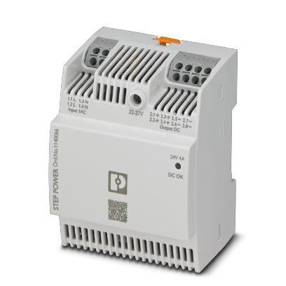 Phoenix Contact  STEP3-PS/1AC/24DC/4/PT unité d'alimentation d'énergie 96 W Blanc 