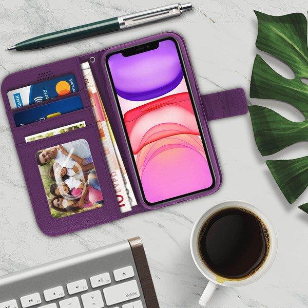 Avizar  Bookcover Apple iPhone 11 Violett 