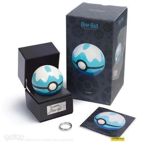 Nintendo  Pokémon: Die-Cast Collectible Dive Ball Replica 