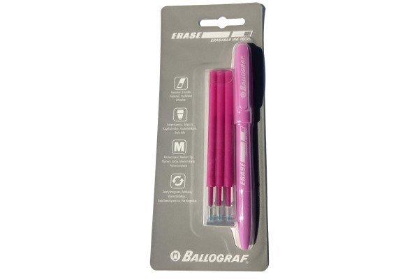 Image of Ballograf BALLOGRAF Erase Pen 0.7mm, mit Ersatzminen