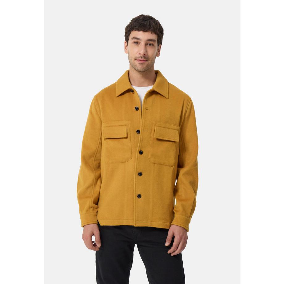 Chemise en laine et cachemire