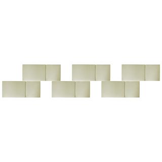 Beliani Set di 6 cuscini schienale/seduta en Poliestere Moderno JAVA/AMANTEA PREMIUM  