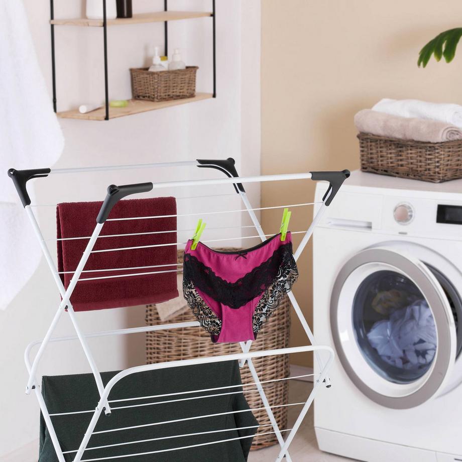 Northix  Stendibiancheria pieghevole a torre 