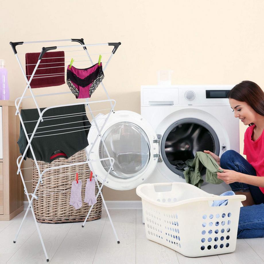 Northix  Stendibiancheria pieghevole a torre 