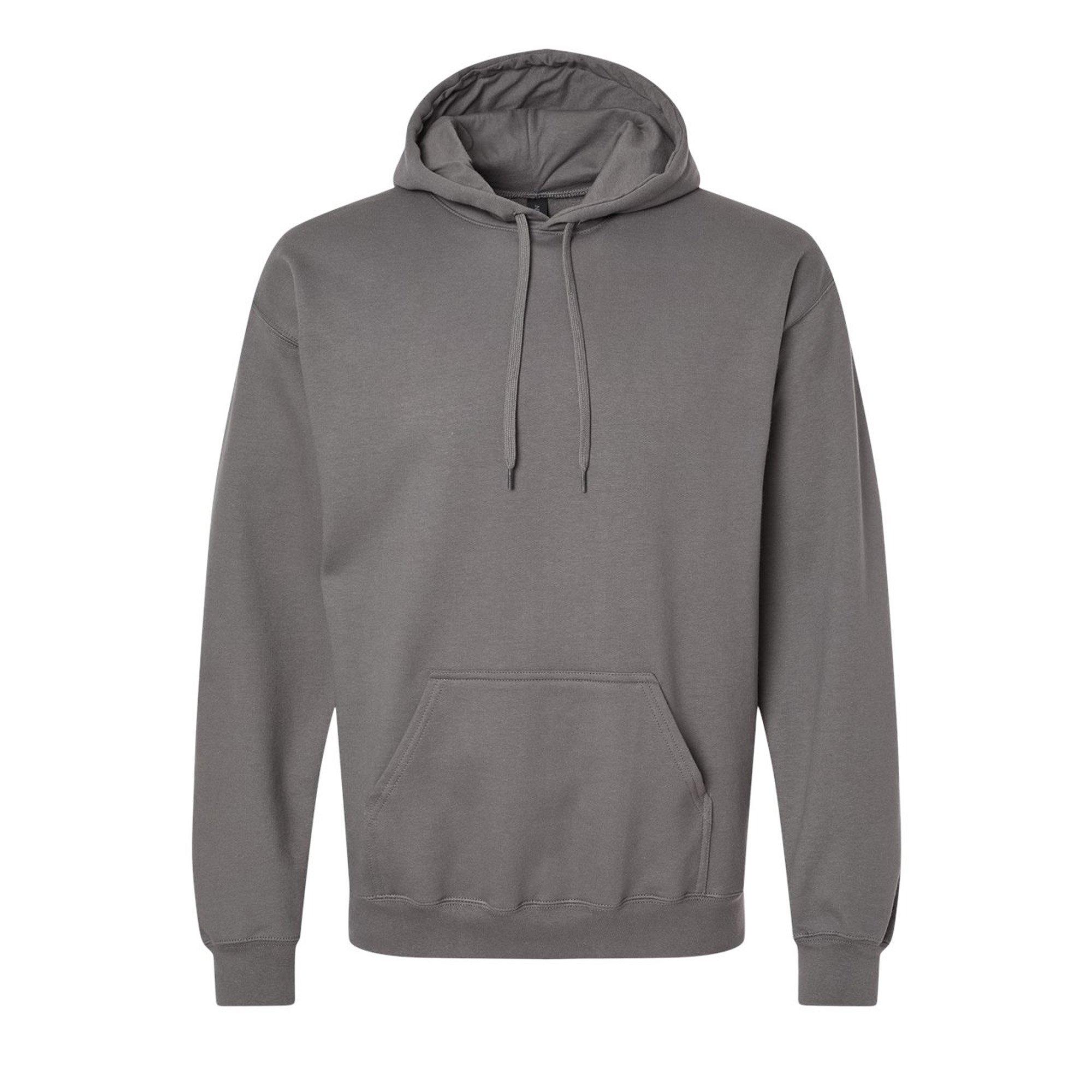 Image of Softstyle Kapuzenpullover Mittelschwer Damen Charcoal Black XXL