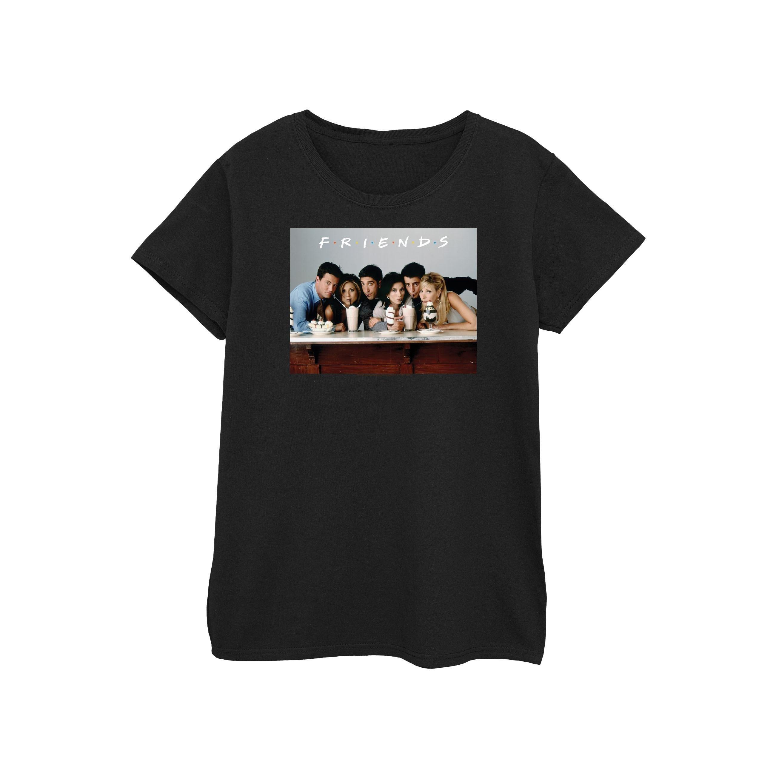 Image of Group Photo Milkshakes Tshirt Damen Schwarz L